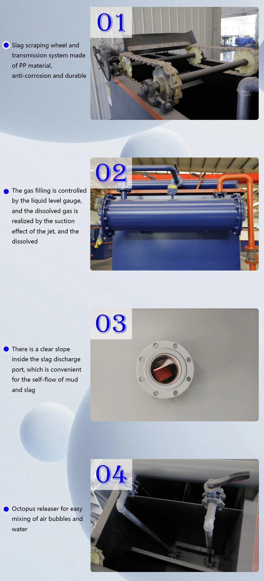 Daf Wastewater/Sewage, Dissolved Air Flotation Plant/System/Machine/Equipment for Industrial/Hospital/Farm/Slaughter/Food/Plastic/Car Wash Waste Water Treatment