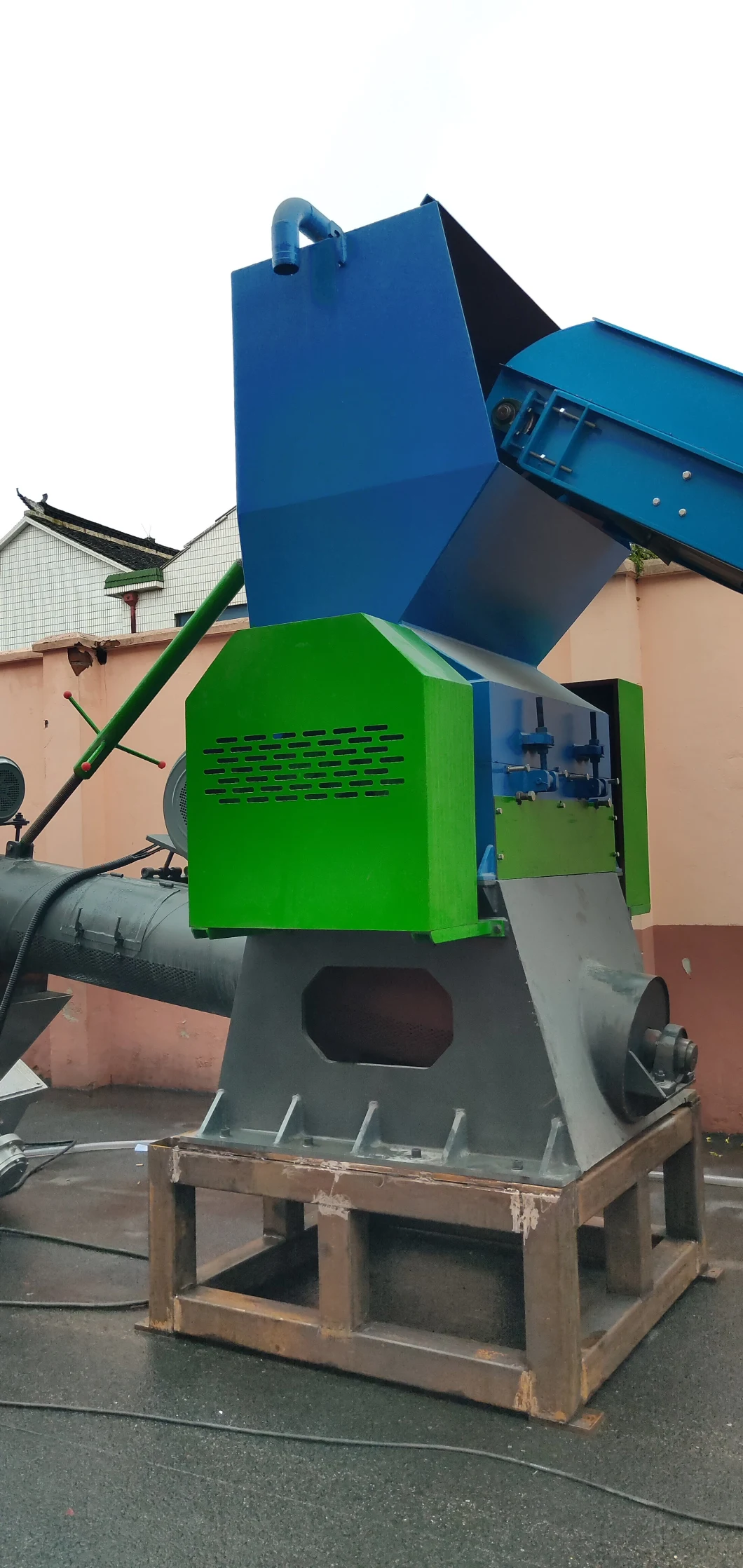 High Recovery Rate PE PP Plastic Film Washing Drying Machine with Centrifugal Dewatering Machine