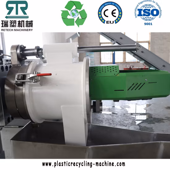 Plastique PE/PP/HDPE/LDPE/LLDPE/BOPP Film/sac/sac tissé/non tissé/fibre/ligne de granulation/usine de granulation/recyclage par agglomération/machine de pelletisation compacte