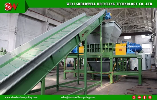 Déchiqueteur de recyclage de déchets électroniques haute capacité avec le meilleur prix